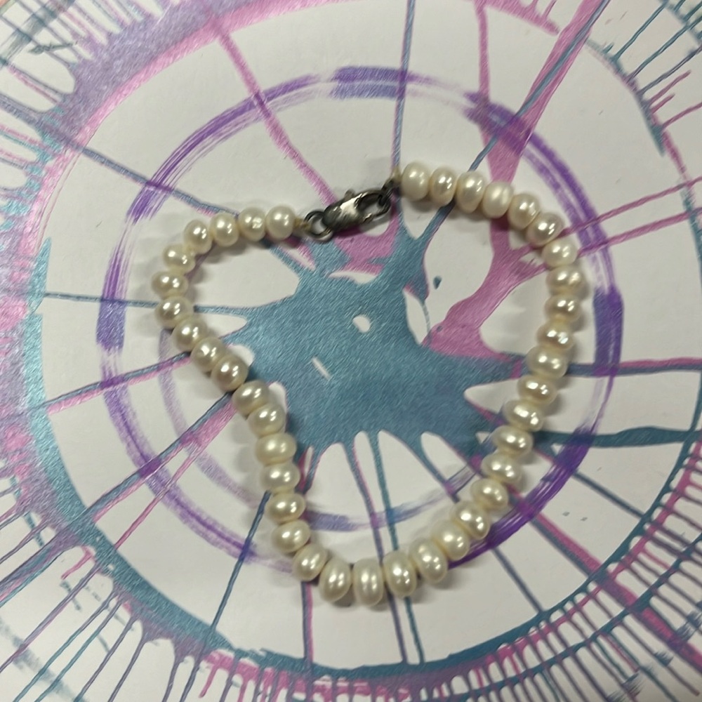 Real freshwater pearl bracelet